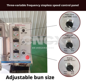Máquina Automática Industrial para Hacer Baozi, Máquina de <span class=keywords><strong>Acero</strong></span> <span class=keywords><strong>Inoxidable</strong></span> para Hacer Bollos de Cerdo y Momos de Verduras - Product Image 4