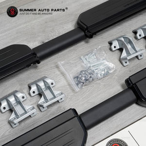 Accesorios para automóviles Pedal de pie de coche de aluminio Pasos laterales Estribos para Landrover <span class=keywords><strong>Defender</strong></span> 110 Pasos laterales - Product Image 3