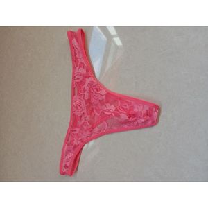 Sous-vêtements en dentelle pour hommes, string taille basse en polyester, sous-vêtements sexy pour hommes, noir - Product Image 5
