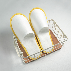 Pantuflas de <span class=keywords><strong>Hotel</strong></span> Personalizadas de Alta Gama, Sostenibles, con Logotipo, Acabado Cepillado, Comodidades para Cadenas de Hoteles Económicos - Product Image 6