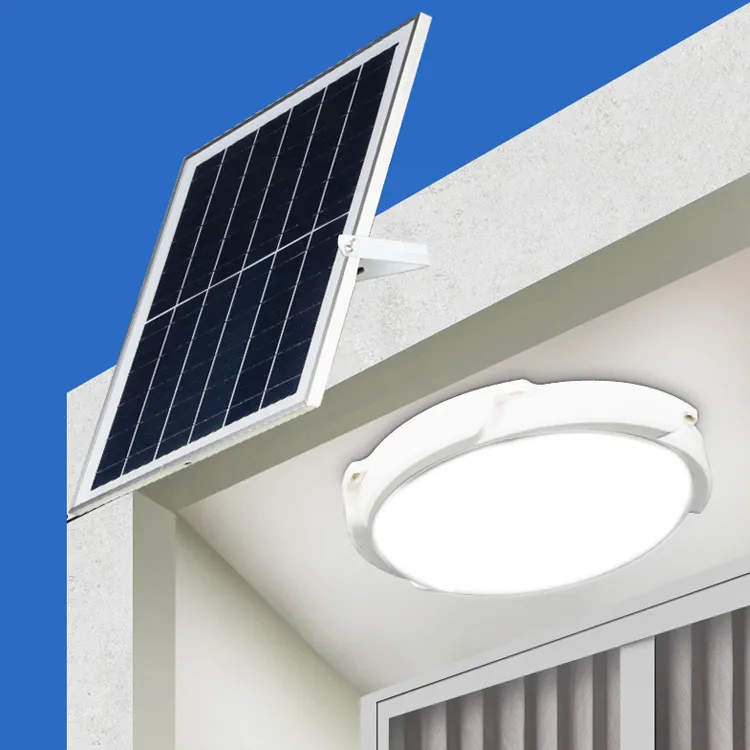 Hight quanlituy lớn năng lượng mặt trời bảng điều khiển đèn trong nhà điều khiển từ xa năng lượng mặt trời Điện trần ánh sáng hiện đại năng lượng mặt trời dẫn đèn trần