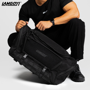 LAMGOYI Crossfit Backpack Luxury Luggage Travel <strong>Bags</strong> for Men Custom the Night Duffle <strong>Bag</strong> Travel Gym Tactical Backpack - Product Image 4
