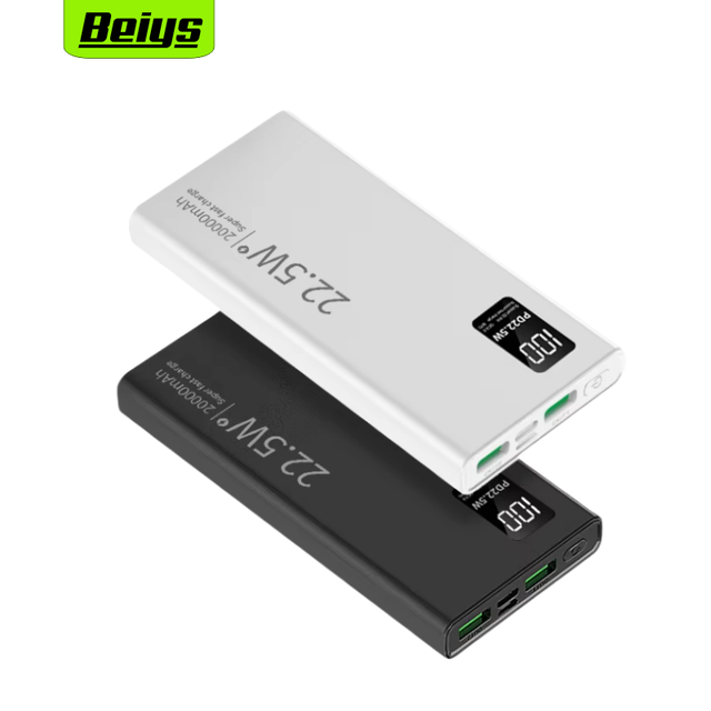 Bestselling Portable High Capacity 22.5W USB Power Bank 10000 Mah  Fast Charging with LED Display Power Bank