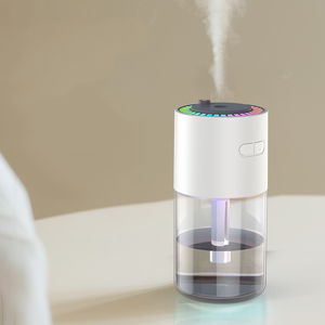 <span class=keywords><strong>Mini</strong></span> Difusor de Aromaterapia Ultrasónico USB, Diseño en Forma de Taza, Luces <span class=keywords><strong>LED</strong></span> que Cambian de Color, para Uso Doméstico y en Hoteles, Eléctrico - Product Image 1