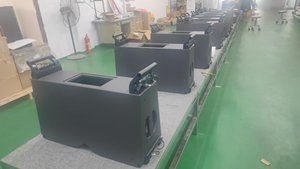 Haut-parleur OEM double 8 pouces Line Array Ka Ra II à néodyme, configuration 100Hx10V, angle réglable spécial - Product Image 4