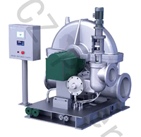 Turbina de Vapor C380 de Tamaño Mini, Multietapa, Tipo de Contrapresión, con Potencia de 0-3000KW para Accionamiento Industrial y Energía para Fábricas