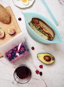 HuamaohengchunDishwasher Oven Microwave Freezer Safe, Eco-Friendly 100% Platinum Silicone, Leakproof Sous Vide Bags - Product Image 4