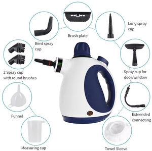 Electric Handheld <b>Steam</b> <b>Cleaner</b> Portable Garment Steamer with Rose Gold Coating for Car & Household Use - Product Image 1