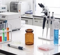 Flacon en verre ambré stérile de 6 ml, forme ronde, avec couvercle, pour le stockage d'échantillons de laboratoire médical et la préservation des liquides photosensibles