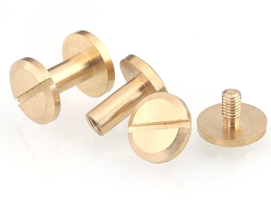 Broches en métal en acier inoxydable <span class=keywords><strong>Couture</strong></span> Cap <span class=keywords><strong>Rivet</strong></span> en cuir Vis mâles et femelles M1 Machine Chicago Vis à tarauder - Product Image 6