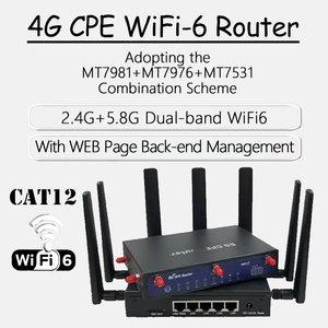 4G CPE Router Wifi Dual Band 2.4G 5.8G không dây cat12 Wifi Router với thẻ Sim EM120R-GL Extender tốc độ cao 5 cổng mạng - Product Image 2