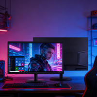 Moniteur de jeu LED OEM ODM 24 pouces à écran plat 1K 75Hz 165Hz avec haut-parleurs pour la maison, le bureau et les entreprises