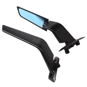 Specchietto Retrovisore <span class=keywords><strong>Moto</strong></span> CNC ad Ala Aerodinamica Fissa per YAMAHA TMAX-530 TMAX-560 - Product Image 1