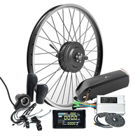 Kit de conversion électrique pour vélo avec moyeu arrière 250W, dérailleur 135mm, jante 26'', 29'', 700c