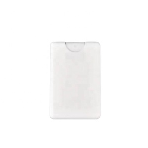 Wholesale 20 ml White Black Transparent <b>Plastic</b> Credit Card Flat <b>Pocket</b> Perfume Spray Bottle - Product Image 3