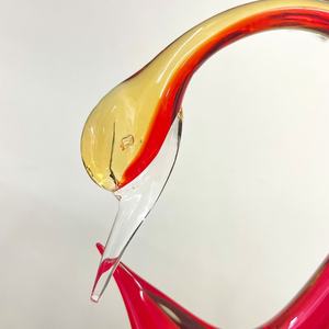 <b>Large</b> Handmade Customizable Angel Giraffe Sculpture Feng Shui Folk Art Easter Decor Collectible Miniature Hanging Glass Glass - Product Image 3