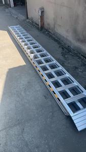 Alat mendaki kendaraan tangga aluminium, peralatan berat panjat tebing/Forklift/ekskavator/Driller/pemanen/truk/mobil serbaguna - Product Image 5