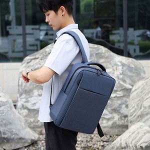 Large Capacity 20-39L Waterproof Multifunction Nylon USB Charger Anti-Theft Smart Unisex <b>Laptop</b> <b>Backpack</b> with Zipper Closure - Product Image 3