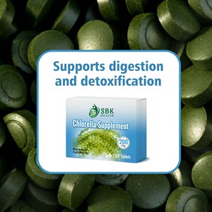 Comprimés de chlorelle OEM ODM avec chlorelle et lutéine pour soutenir la digestion et la détoxification, comprimés d'alpha-carotène - Product Image 5