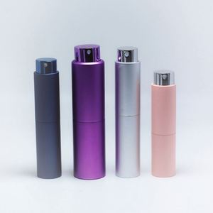 Mini flacons en aluminium et verre de 4 ml, 5 ml, 8 ml, 10 ml, 15 ml, 20 ml, 25 ml, 30 ml, vaporisateur à pompe vide, atomiseur de parfum rechargeable avec logo personnalisé - Product Image 2