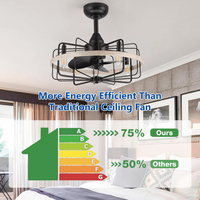 Lustre LED décoratif moderne de luxe, style simple et invisible pour la maison, la chambre à coucher et la salle à manger, lumière de ventilateur de plafond