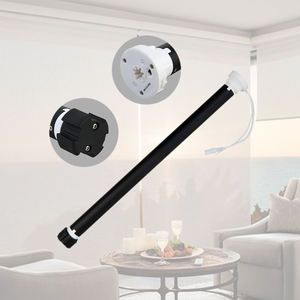 Stores enrouleurs électriques pour fenêtres intérieures avec batterie au lithium rechargeable intégrée, moteur intelligent pour stores - Product Image 1