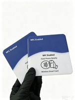 Social-Media-Tap-NFC-Karte mit individuellem Druck, 213 215 216 Chip, kontaktlose RFID-programmierbare Smartcard für Geschäftsförderung
