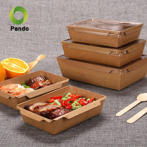 Caja de Comida para Llevar con Impresión Personalizada, Embalaje para Ensaladas, Pollo Frito y Postres - Product Image 2