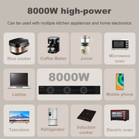 Prise Électrique sur Rail pour Mur ou Plan de Travail EU/UK/Universel, Système de Rail Modulaire Amovible