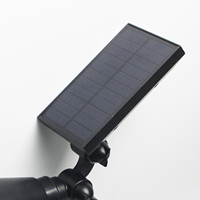 Usine 3 Watts RVB Réglable Jardin Suspendu Capteur De Lumière Lampe Solaire pour Pelouse Extérieure Enterré Lumières Solaire Spot Led