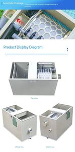 Filtro de Tambor Rotatorio para Estanques, Sistema Combinado Doméstico para Estanques Pequeños, Acuarios y Peceras de Koi - Product Image 3