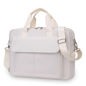 Maletín para Portátil de 14 y 15 Pulgadas, Elegante e Impermeable, Personalizado de Fábrica, Bandolera de un Solo Hombro para Negocios, Viajes Diarios, Bolsos de Mano para Portátil - Product Image 4