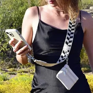 2026 <strong>for</strong> Customized Logo Crossbody <strong>Phone</strong> Strap with Zippered Pouch Clip and <strong>Lanyard</strong> 160 CM Length <strong>for</strong> Women - Product Image 5