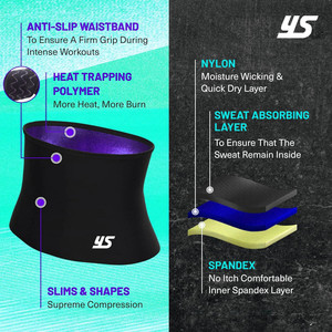 Meilleure <span class=keywords><strong>ceinture</strong></span> amincissante <span class=keywords><strong>pour</strong></span> le corps en tissu Spandex polymère, effet sauna, <span class=keywords><strong>pour</strong></span> la taille - Product Image 6