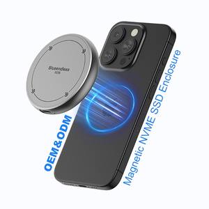 <span class=keywords><strong>M</strong></span>.<span class=keywords><strong>2</strong></span> علبة علبة غلاف مغناطيسي SSD مع شفط مغناطيسي NVME M2 حاوية SSD 10Gbps لهاتف iPhone 16 15 Pro - Product Image 1