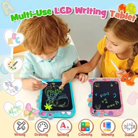 8.5 Tablette LCD avec ensemble d'écriture portable pour enfants Combo tout-en-un pour les voyages en classe à la maison avec bloc-notes