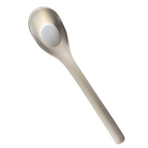 Cuchara de Titanio para Purificar Alimentos, Cuchara Plana de Fondo Grueso para Postres, Cuchara de Viaje de Color Sólido para Adultos - Product Image 5