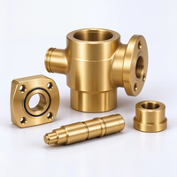 Pièces en laiton usinées CNC de haute précision, corps de vanne hydraulique et raccords en cuivre sur mesure fabriqués selon un dessin