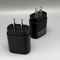 25W Pengisi Daya Dinding US PD Adapter USB-C Port USB C Pengisian Super Cepat untuk Samsung Note 10 20 S25 iPhone 15 16 Kualitas Tinggi