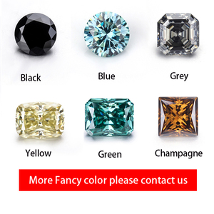 Starsgem vente en gros de moissanite <span class=keywords><strong>diamant</strong></span> moissanite <span class=keywords><strong>synthétique</strong></span> blanc brillant - Product Image 5