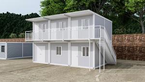 Casas Contenedor Prefabricadas de Acero Móviles SS JR-3 de 20 pies, Diseño Moderno con Paneles Sándwich Exteriores para Espacios Habitacionales y Baños - Product Image 3