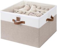 Organisateur de rangement pour chaussures pliable, rectangulaire, moderne et portable avec couvercle en PVC et boîte à fermeture éclair pour le rangement des vêtements et des tissus