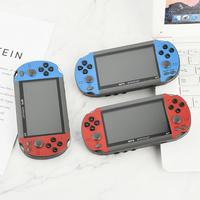 Konsol Game Genggam X7 4.3-Inci 8GB Pemutar Video MP5 Portabel dengan Wi-Fi Klasik Retro Mini untuk Anak-anak