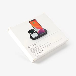 Eco-friendly Wholesale Custom Printed Tuck Top Paper <b>Boxes</b> With Blister Insert Cardboard <b>Boxes</b> for Cell Phone Charger Packaging - Product Image 3