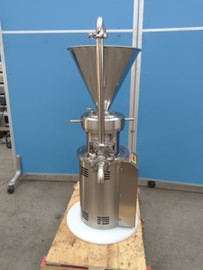 Máquina para hacer mantequilla de maní pequeña automática Industrial, molino coloidal de pasta de nueces, máquina de molienda de anacardos para uso doméstico - Product Image 6
