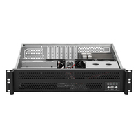2U 19 "châssis d'ordinateur industriel de bureau monté en rack serveur Ipc Pc I3 /i5 / I7 en option
