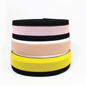 Kırışıklık etkisi elastik bant ile dekoratif Polyester elastik dokuma örme örgü bel bant kemer dokuma tekniği - Product Image 1