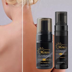 Meilleure vente Spray auto-solaire ultra foncé Mousse de faux bronzage Spray bronzant végétalien et biologique pour le <span class=keywords><strong>visage</strong></span> et le corps de marque privée - Product Image 1