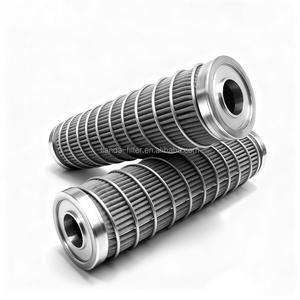 LIANDA paslanmaz çelik kıvrımlı filtre kartuşu örgü filtre üretici SS316 SUS304 emme süzgeç endüstriyel filtre elemanı - Product Image 4