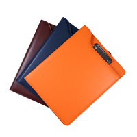 Organizador de carpeta de archivos para negocios, hoja de negocios, portafolio de PU con calculadora, logotipo personalizado, para oficina
